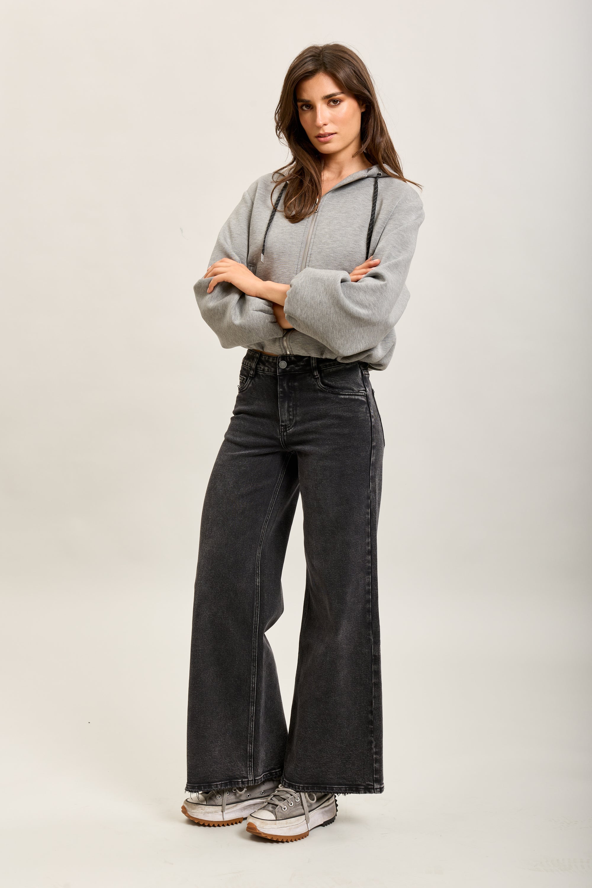 Toxik3 pantalon jean wide denim stretch