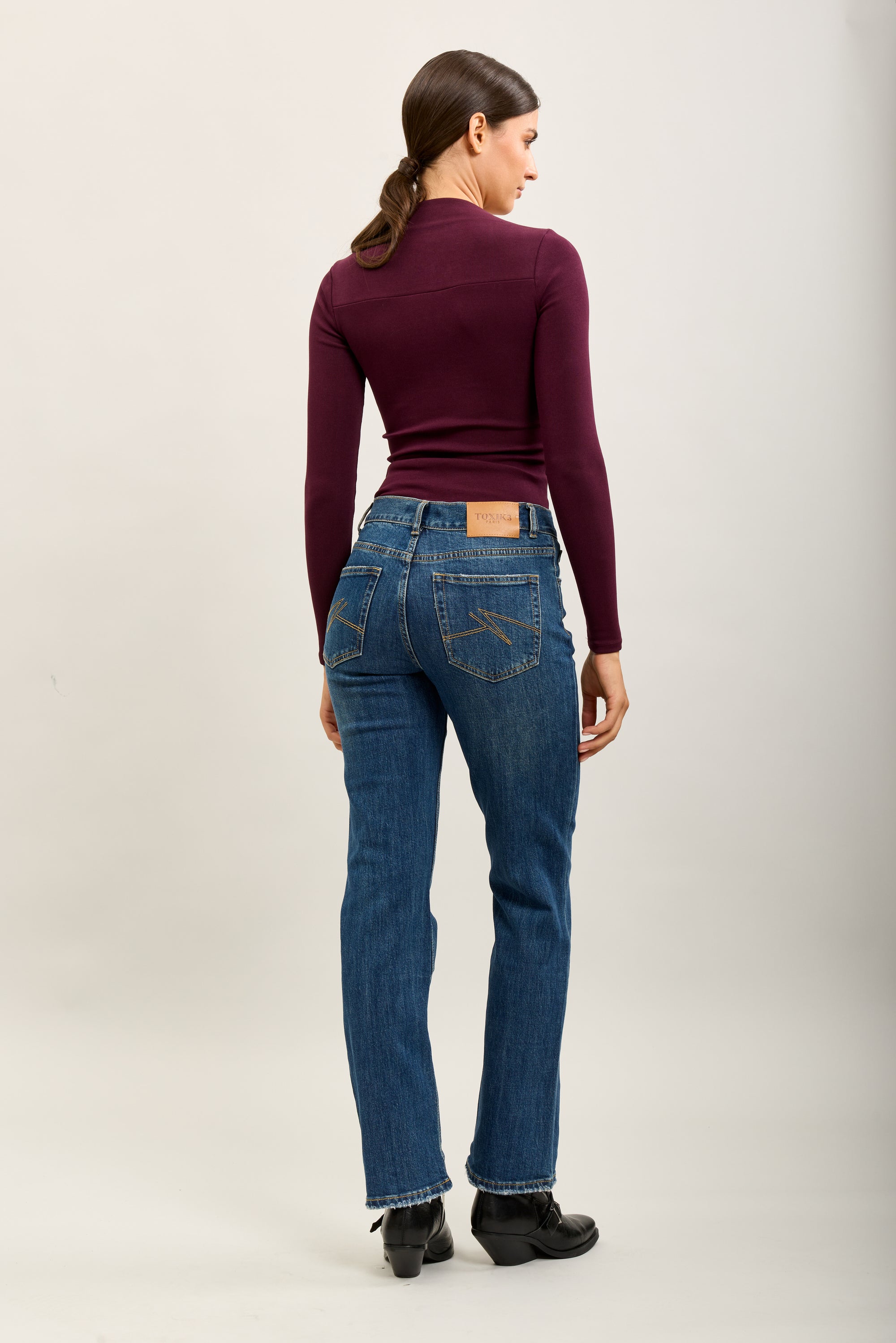 Toxik3 pantalon jean droit denim stretch