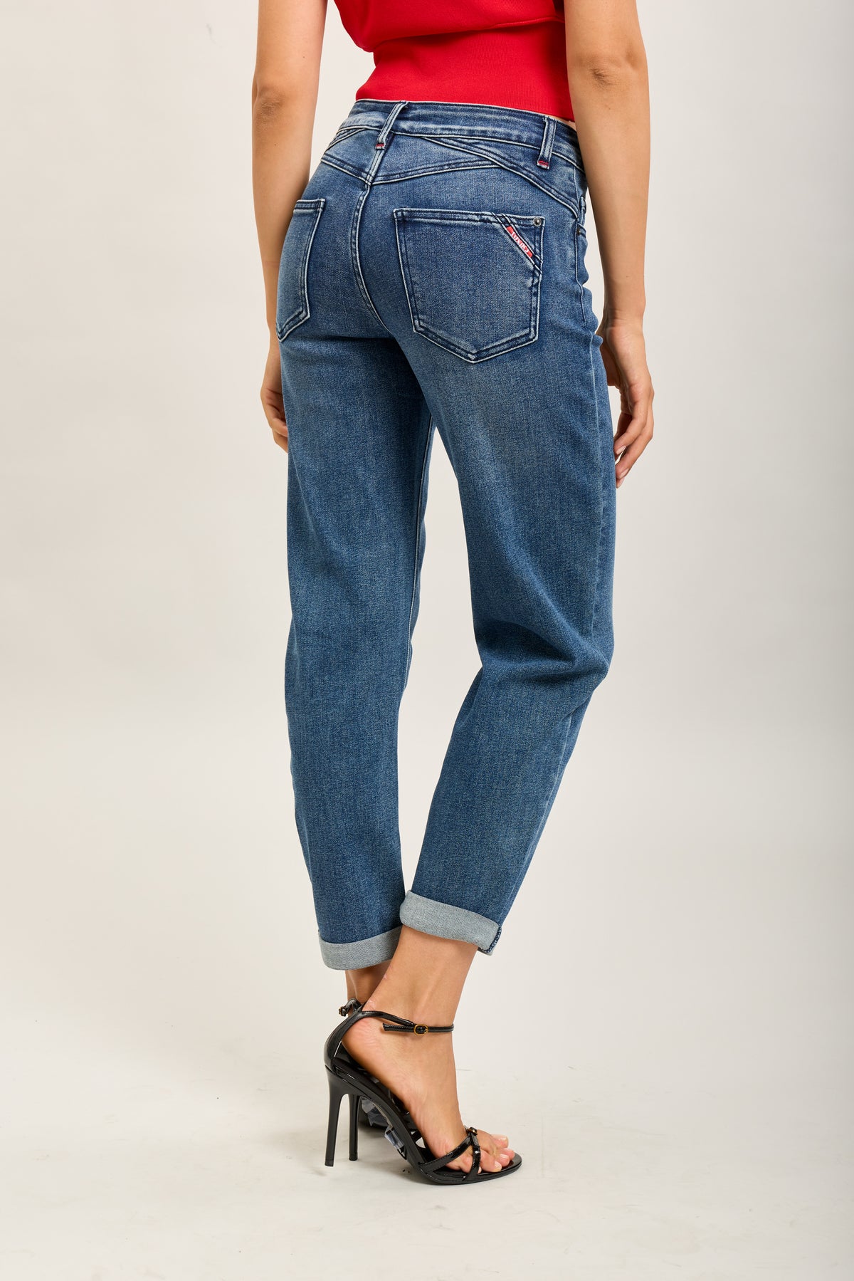 Toxik3 cropped stretch denim boy jean pants