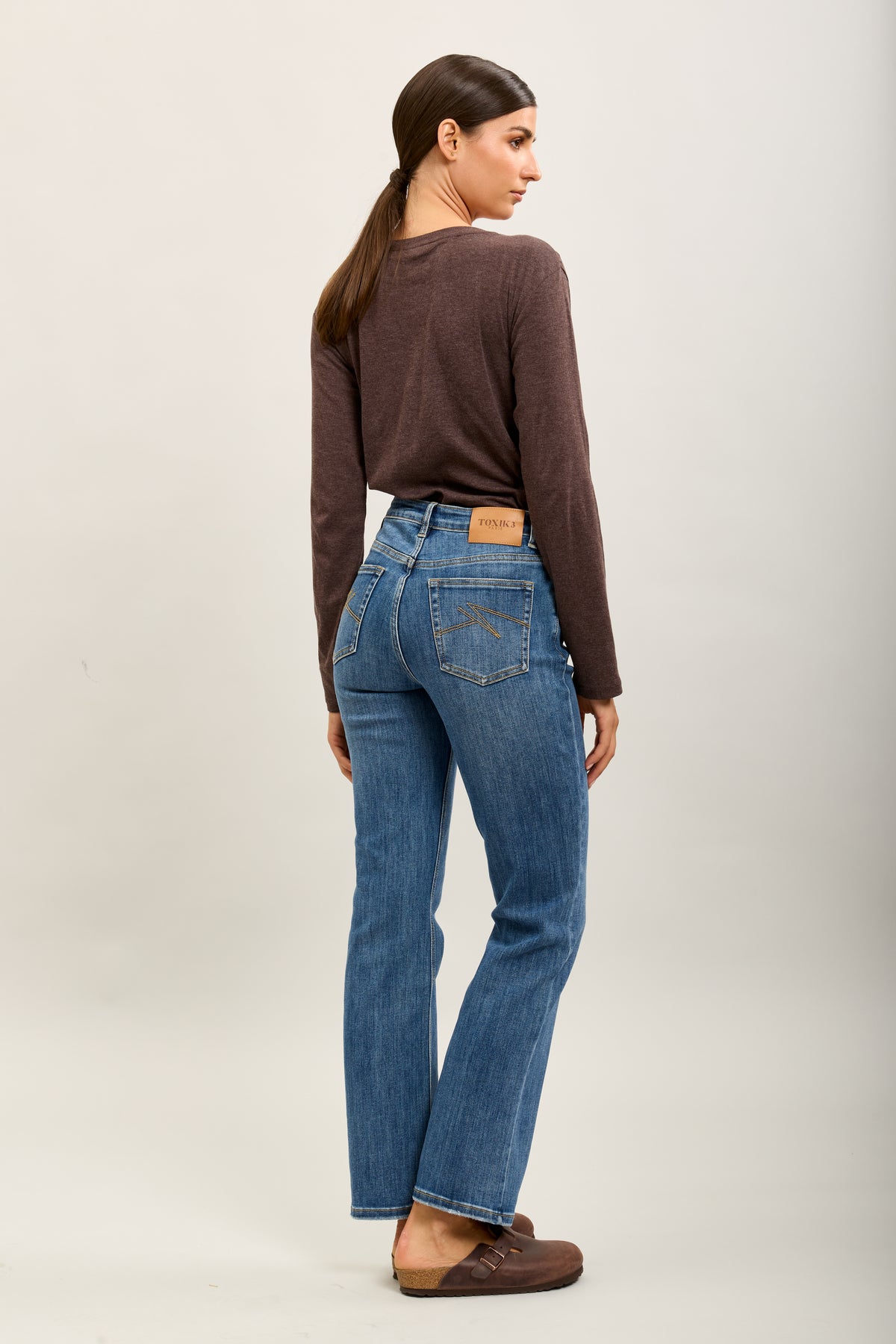 Toxik3 pantalon jean droit denim stretch
