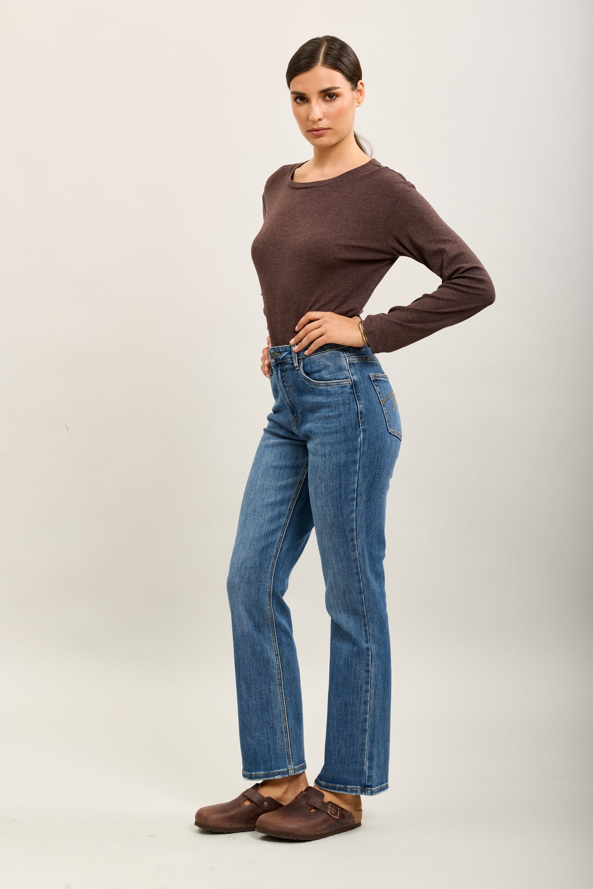 Toxik3 pantalon jean droit denim stretch