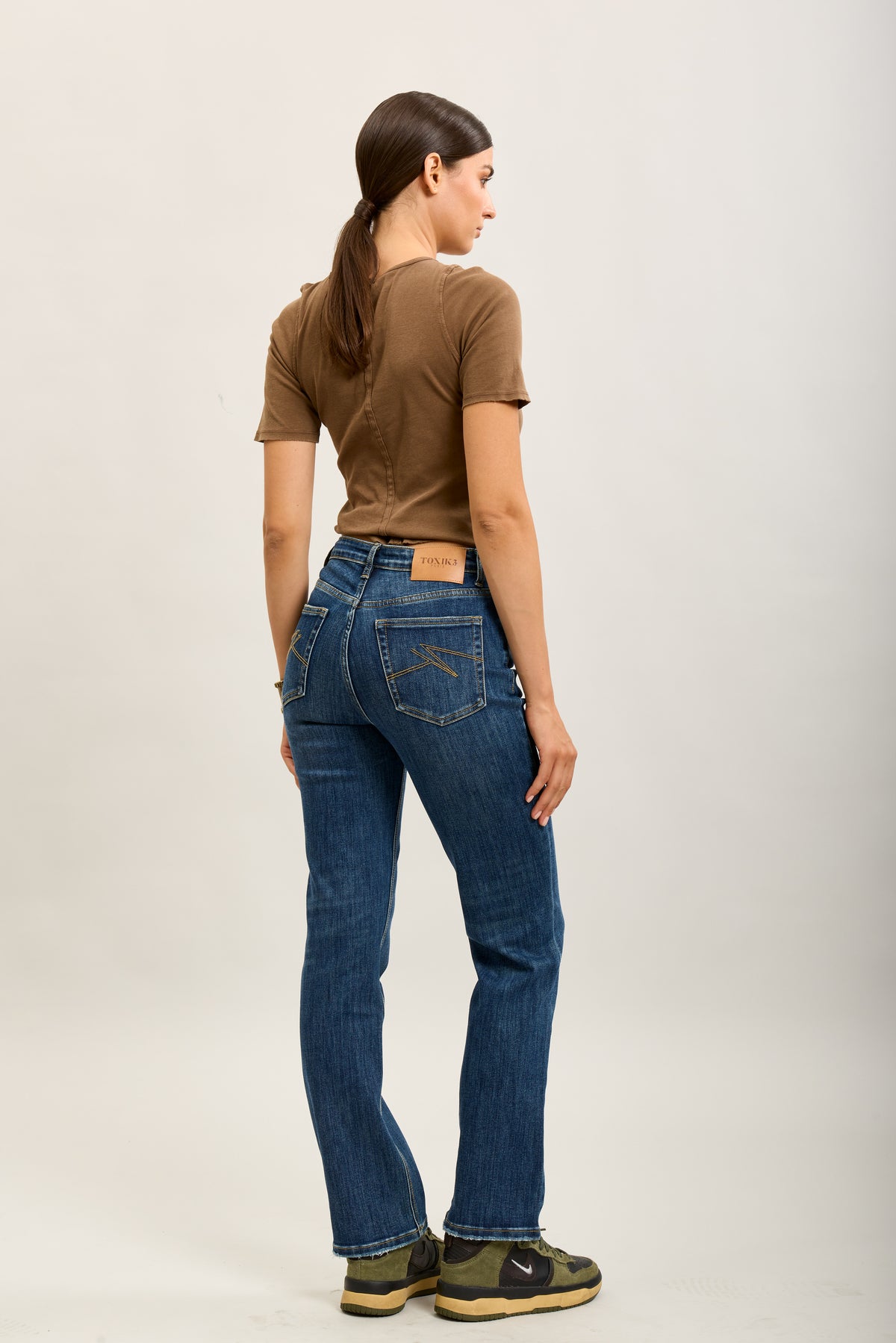 Toxik3 pantalon jean droit denim stretch