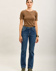 Toxik3 pantalon jean droit denim stretch