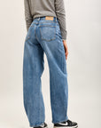 Pantalones vaqueros globo Toxik3 de denim elástico