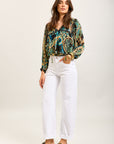 Pantalones vaqueros globo Toxik3 de denim elástico