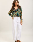 Pantalones vaqueros globo Toxik3 de denim elástico