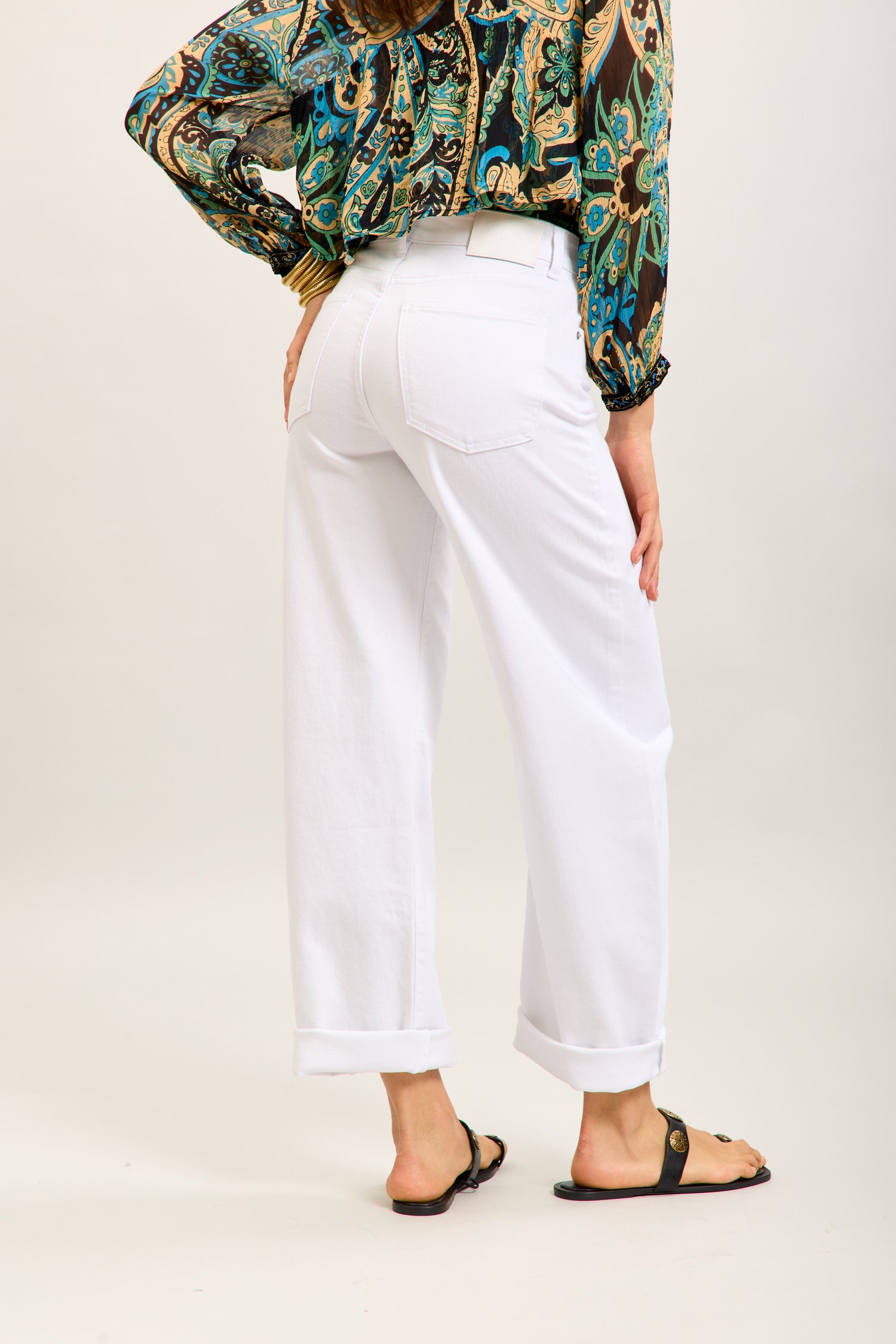 Pantalones vaqueros globo Toxik3 de denim elástico