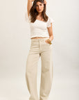 Pantalones vaqueros globo Toxik3 de denim elástico