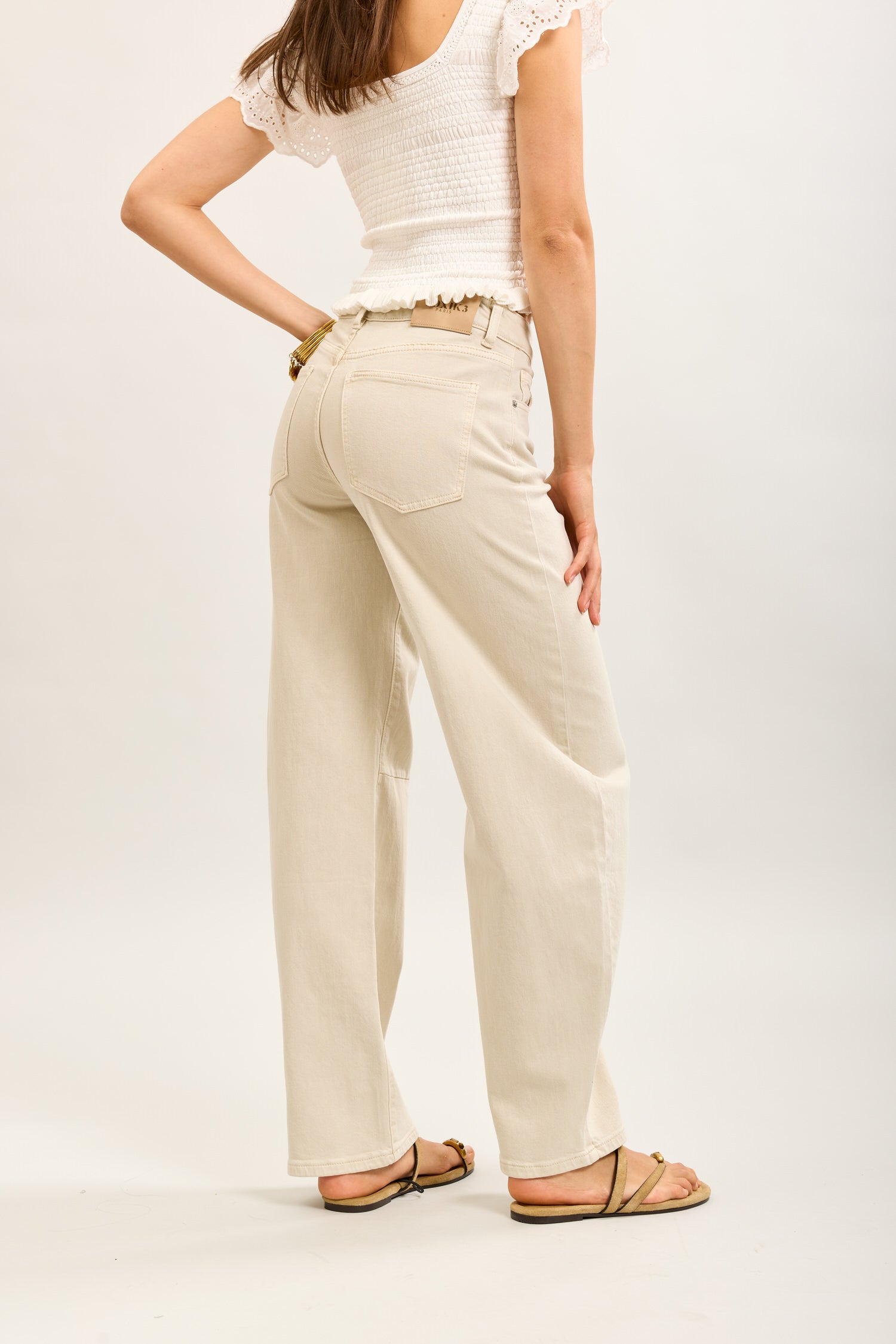Pantalones vaqueros globo Toxik3 de denim elástico