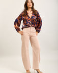 Pantalones vaqueros globo Toxik3 de denim elástico