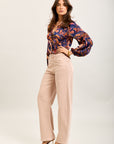 Pantalones vaqueros globo Toxik3 de denim elástico