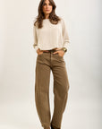 Pantalones vaqueros globo Toxik3 de denim elástico
