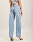 Pantalones vaqueros globo Toxik3 de denim elástico