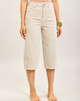 Toxik3 bermuda balloon cropped stretch denim