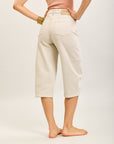 Toxik3 bermuda balloon cropped stretch denim
