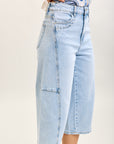 Toxik3 bermuda balloon cropped stretch denim