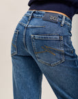 Toxik3 pantalon jean droit crop denim stretch