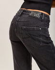 Toxik3 pantalon jean droit crop denim stretch
