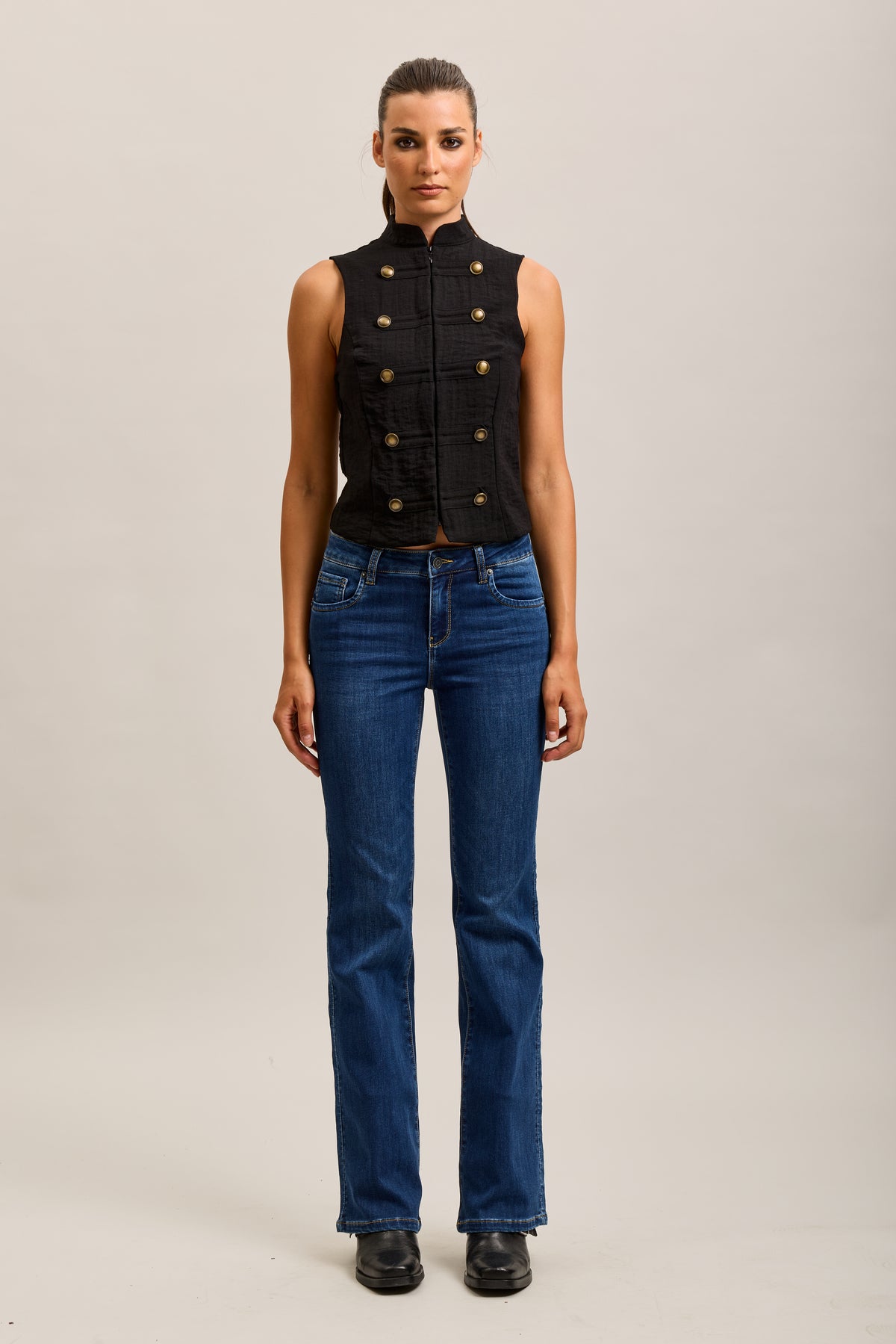 Toxik3 stretch push denim bootcut jean pants