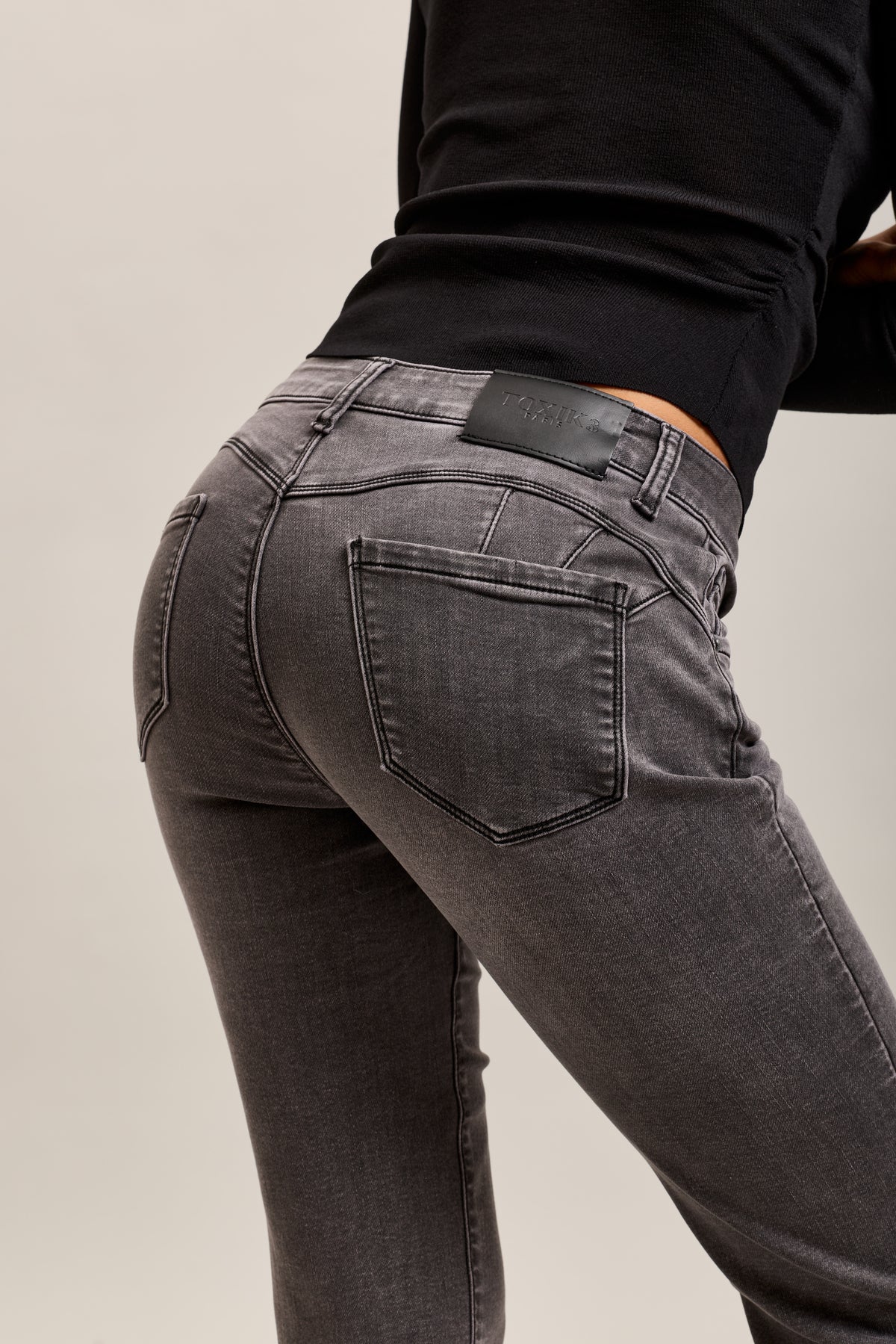 Toxik3 stretch push denim bootcut jean pants