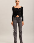 Toxik3 stretch push denim bootcut jean pants