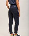 Toxik3 pantalon jean mom cropped denim stretch ourlet
