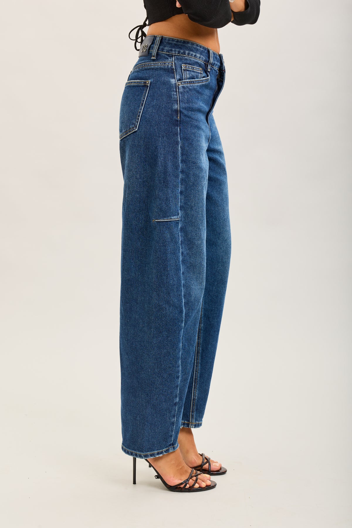 Toxik3 pantalon jean balloon denim stretch
