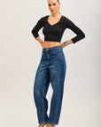 Toxik3 pantalon jean balloon denim stretch
