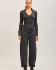 Toxik3 pantalon jean balloon denim stretch