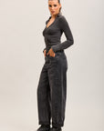 Toxik3 pantalon jean balloon denim stretch