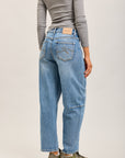Toxik3 pantalon jean balloon Lyocell asymétrique