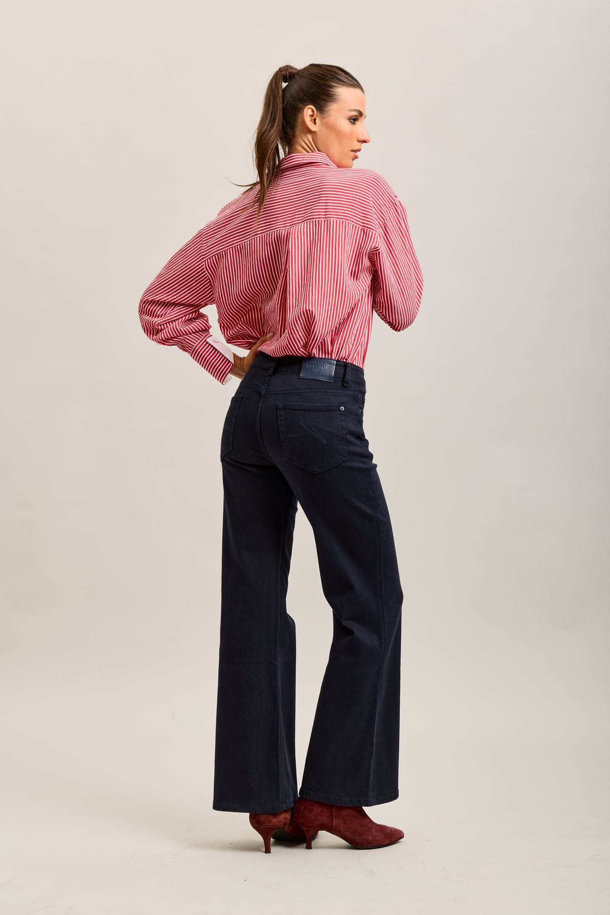 Toxik3 stretch denim bootcut jean pants