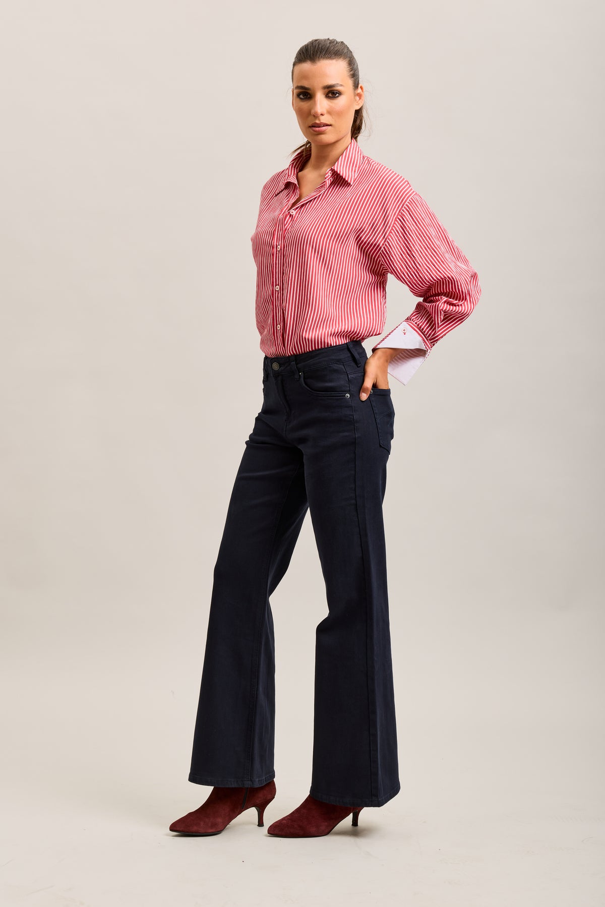 Toxik3 stretch denim bootcut jean pants