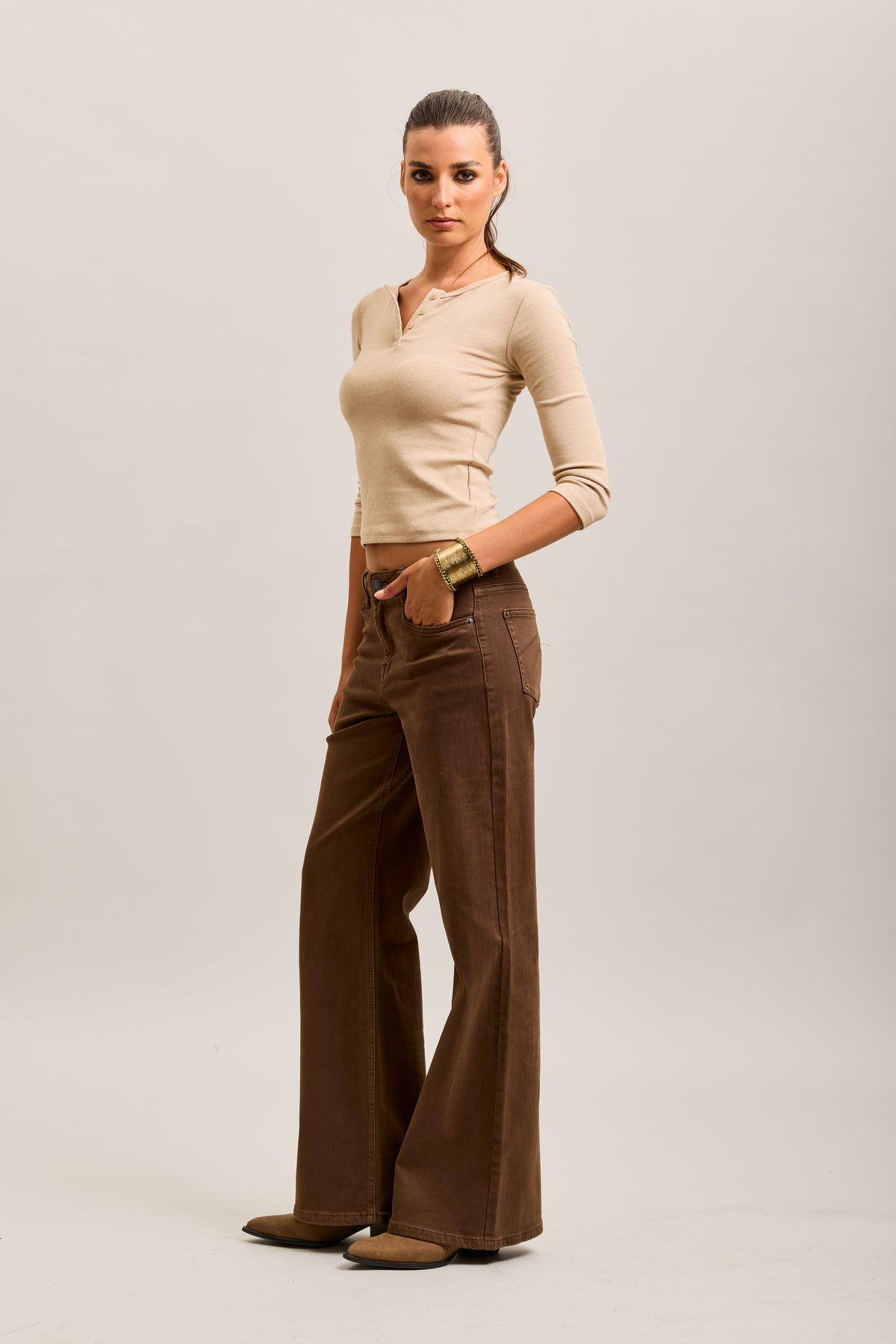 Toxik3 stretch denim bootcut jean pants