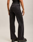 Toxik3 pantalon jean droit denim stretch taille inversé