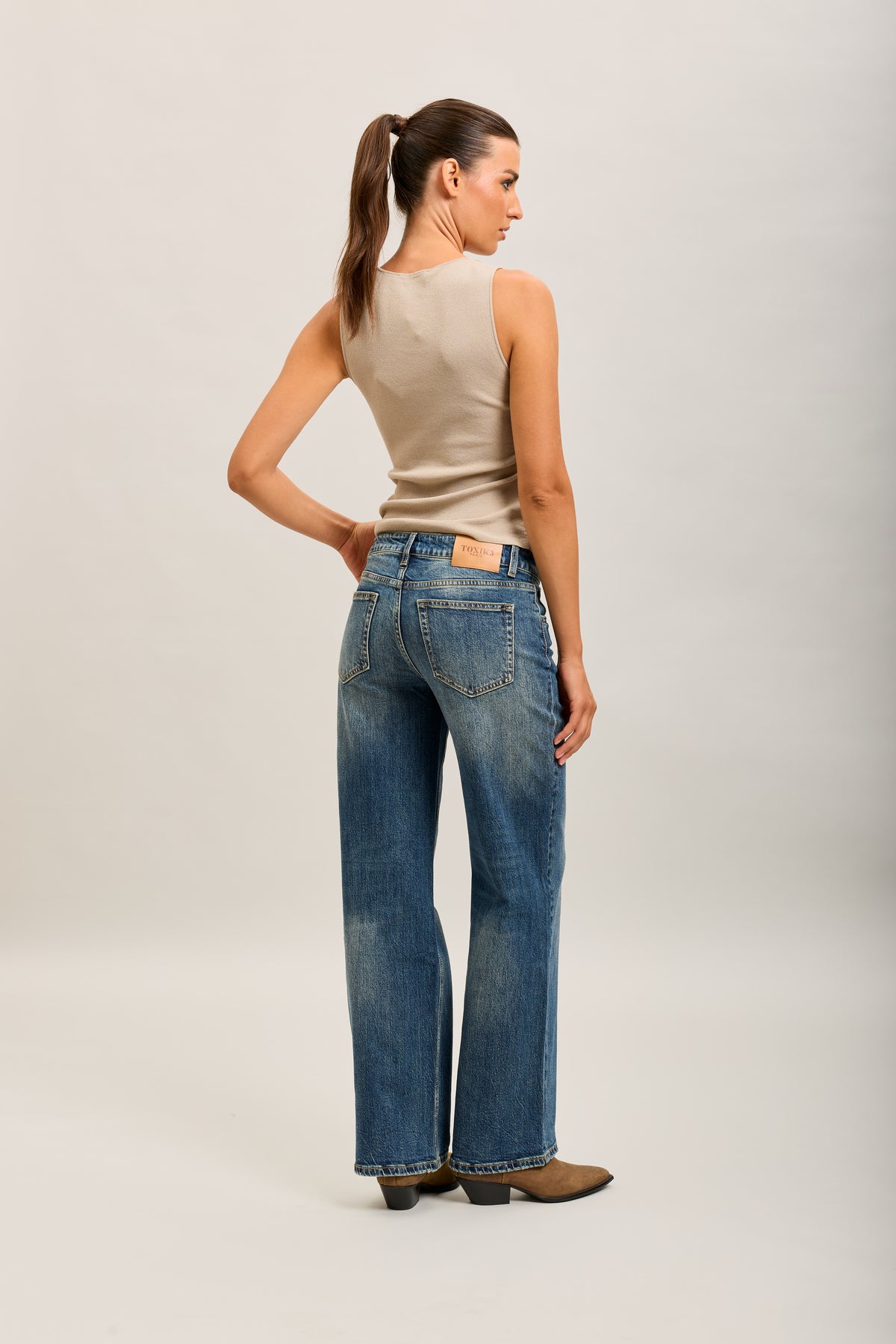Toxik3 pantalon jean droit denim stretch