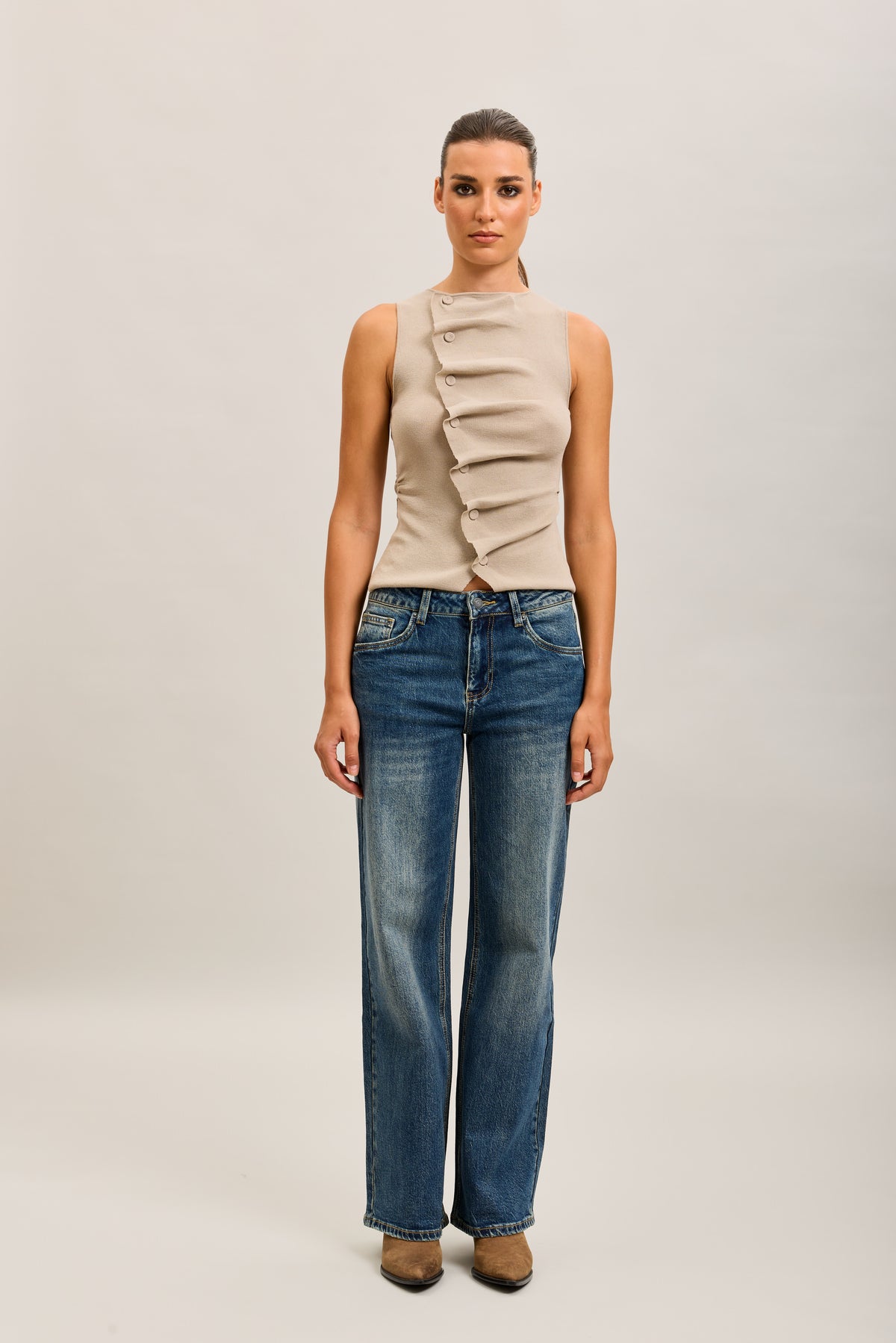 Toxik3 pantalon jean droit denim stretch