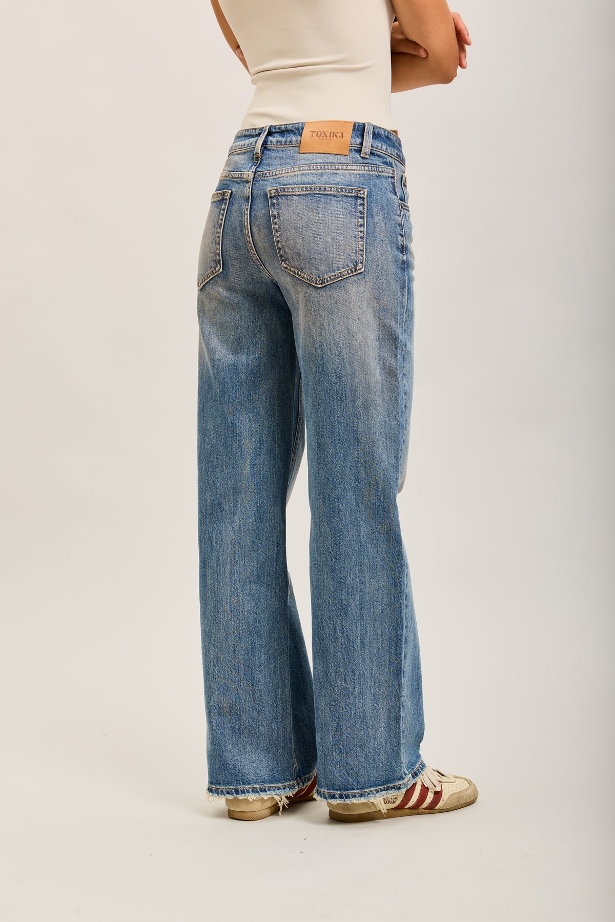 Toxik3 pantalon jean droit denim stretch