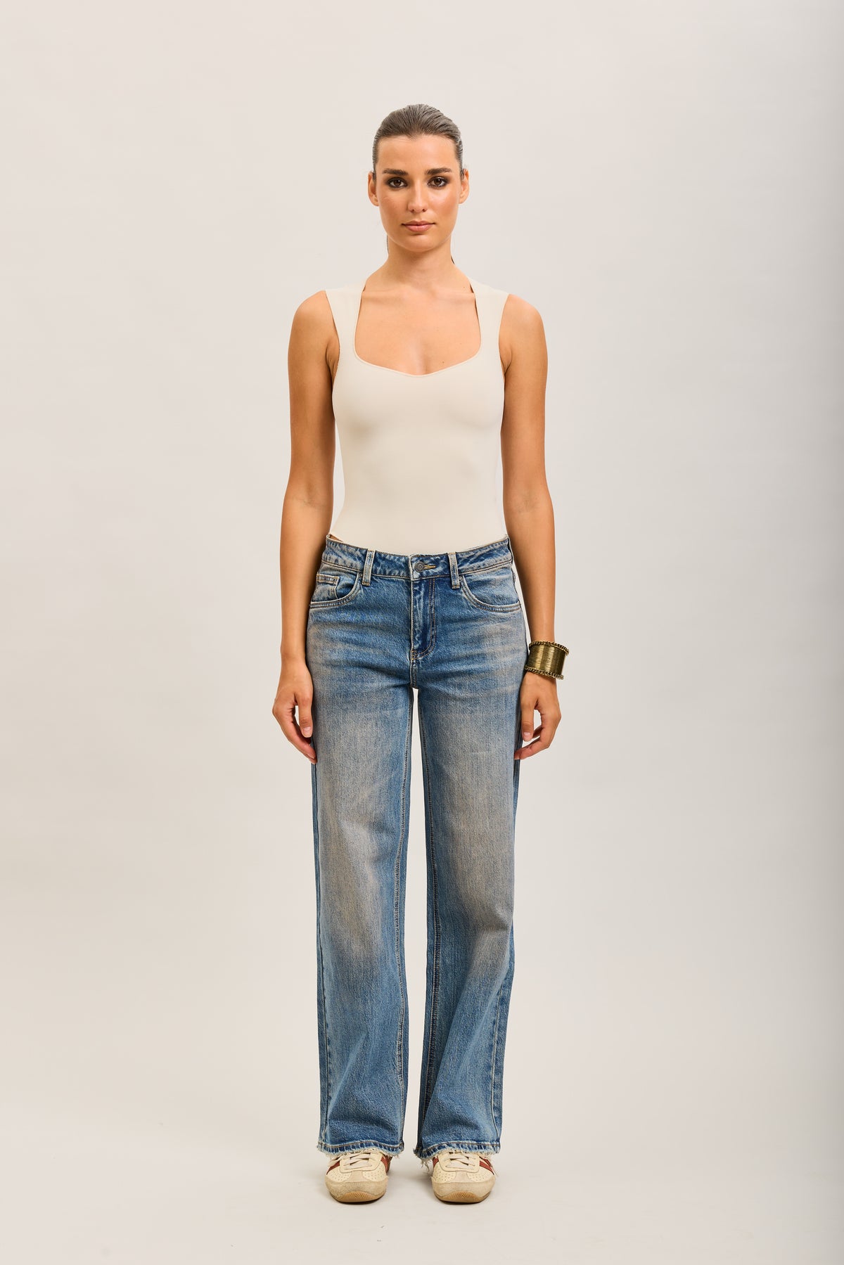 Toxik3 pantalon jean droit denim stretch