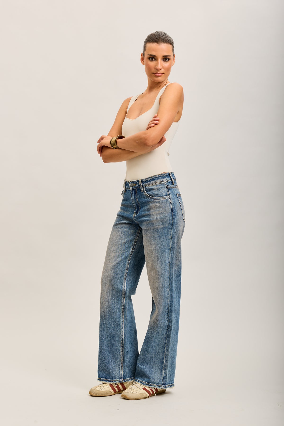 Toxik3 pantalon jean droit denim stretch