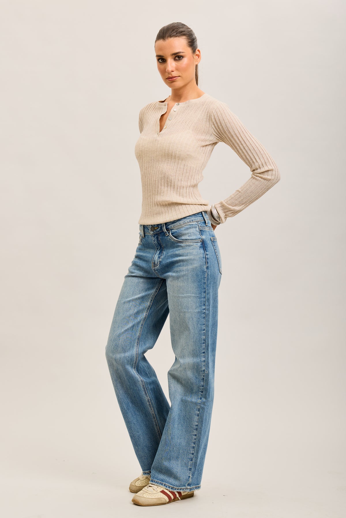 Toxik3 pantalon jean droit denim stretch