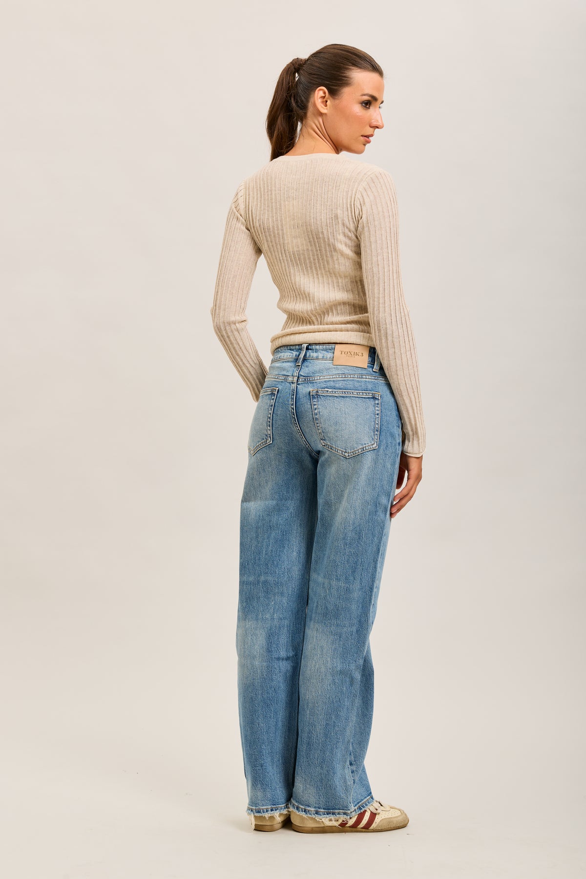 Toxik3 pantalon jean droit denim stretch