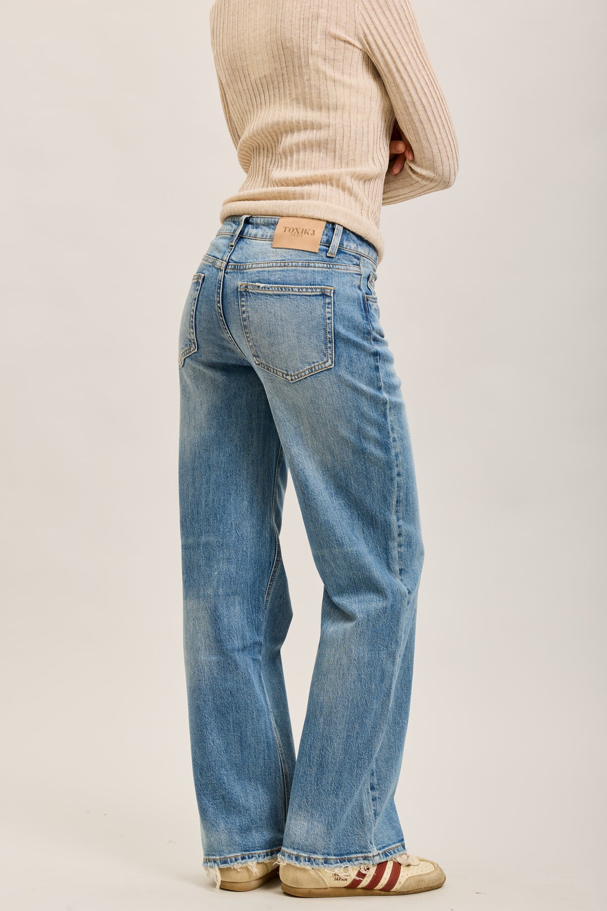 Toxik3 pantalon jean droit denim stretch