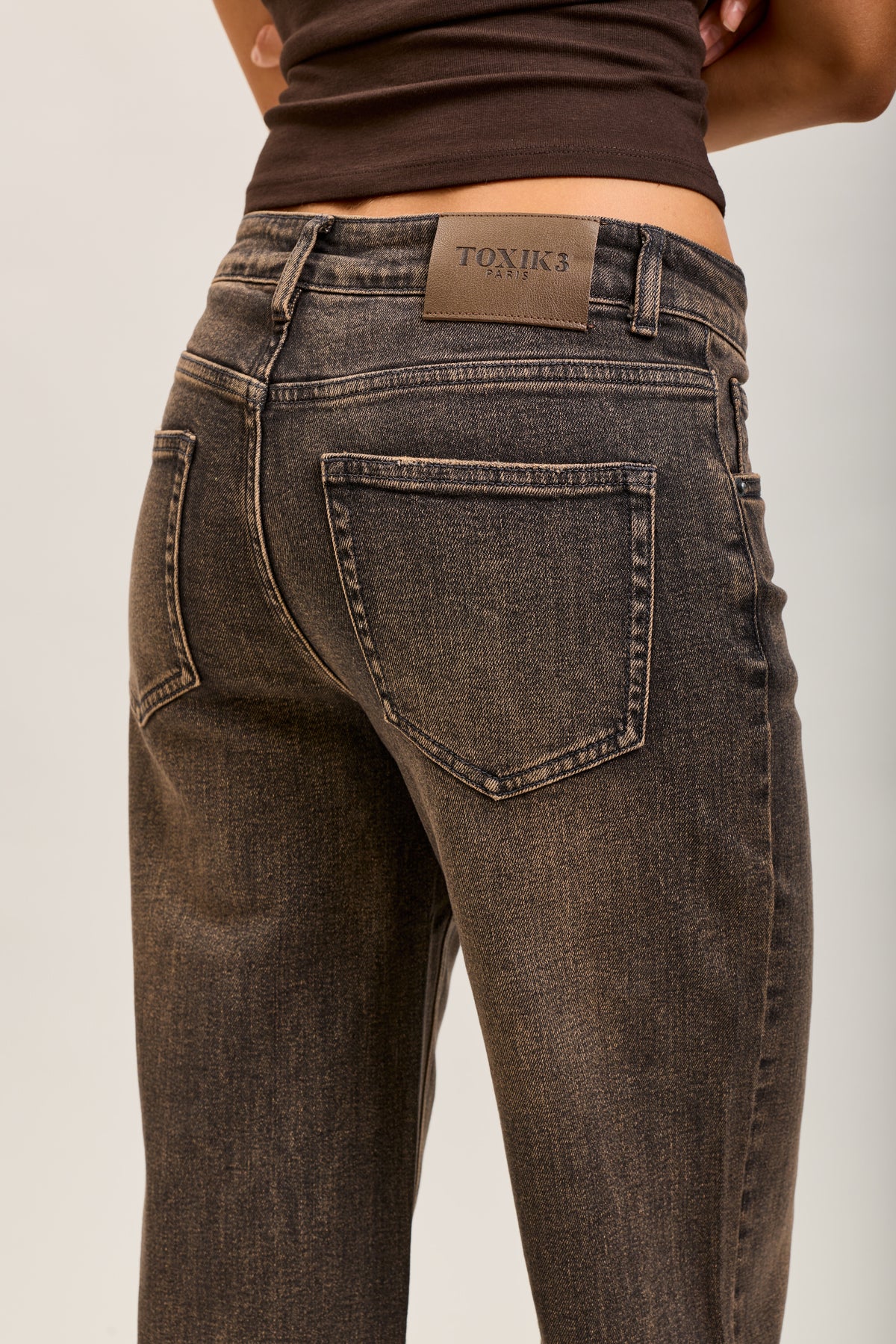 Toxik3 pantalon jean droit denim stretch