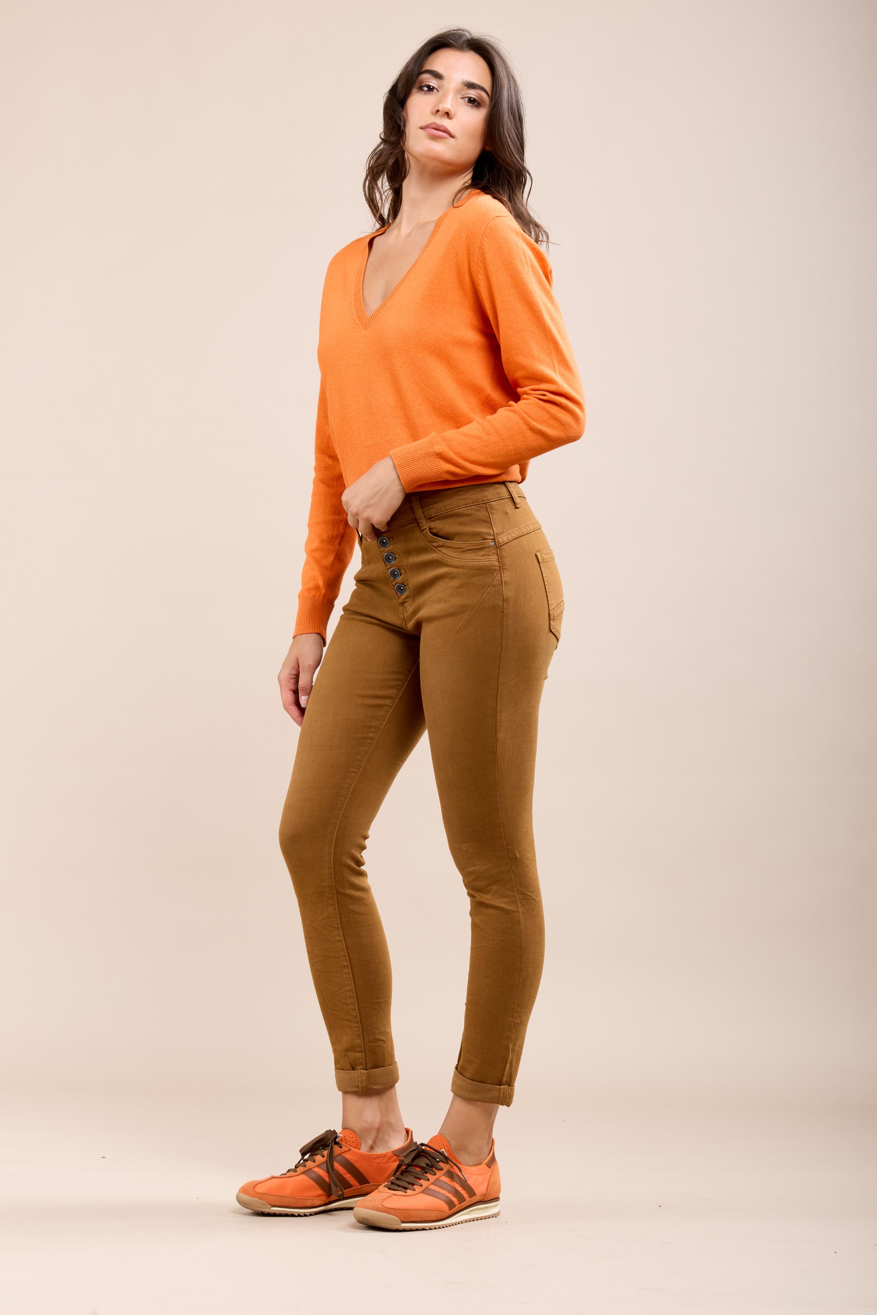 Toxik3 Slim Super Stretch Pants verpletterd effect