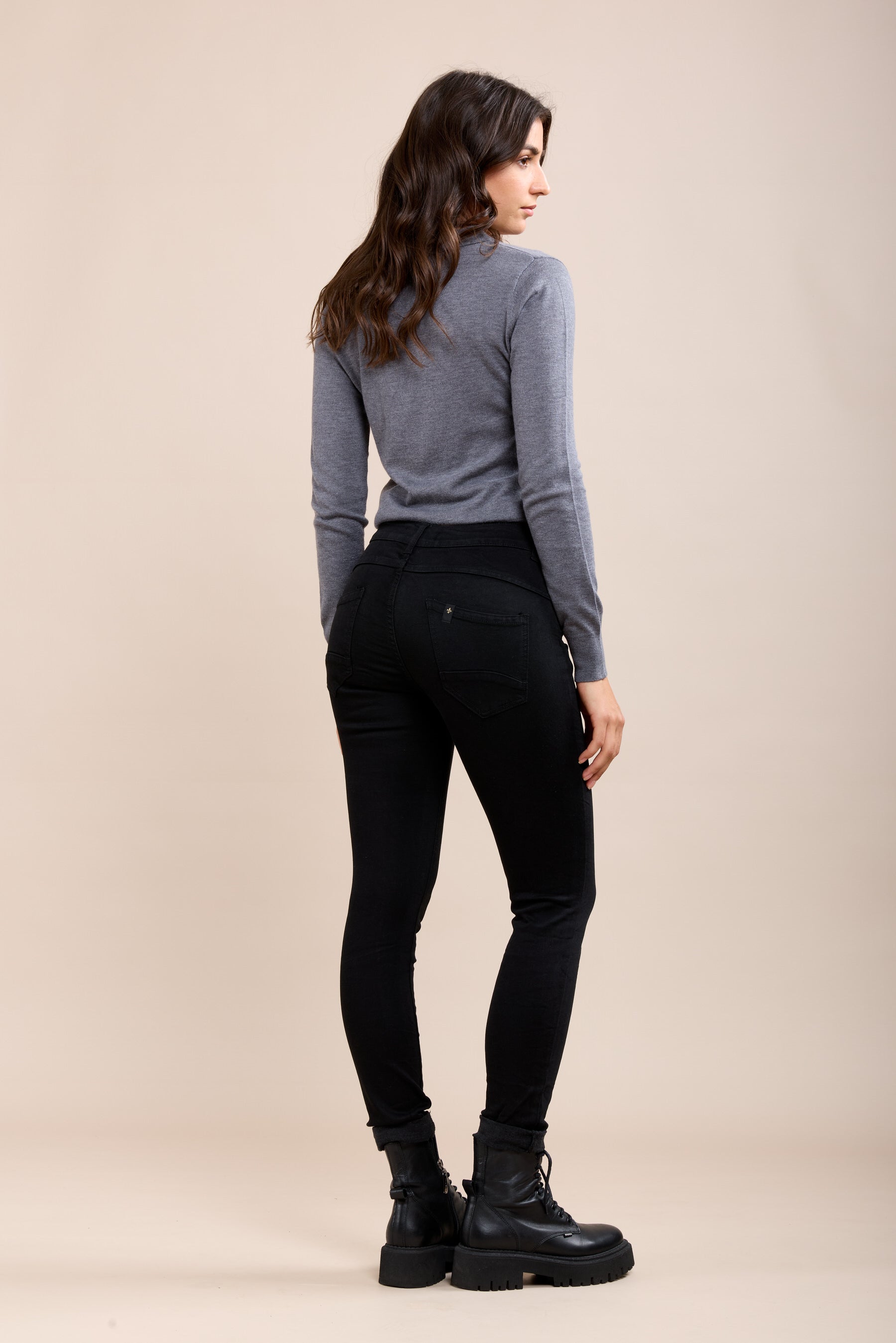 Toxik3 Slim Super Stretch Pants verpletterd effect