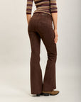 [to_review] Toxik3 pantalon velour stretch bootcut lacet