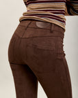 [to_review] Toxik3 pantalon velour stretch bootcut lacet