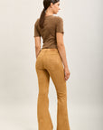 [to_review] Toxik3 pantalon velour stretch bootcut lacet