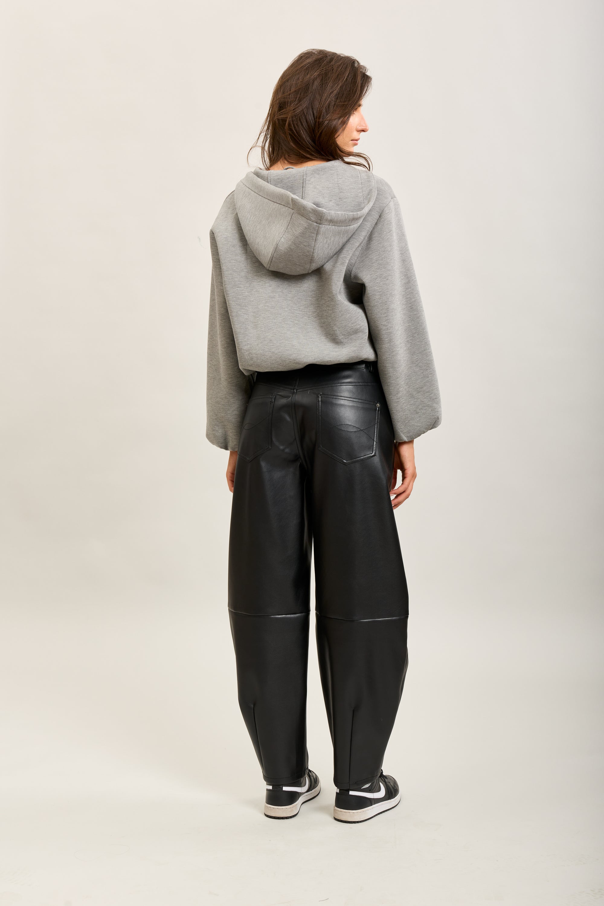 Toxik3 pantalon balloon simili cuir